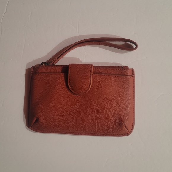 Universal Thread Brown Wristlet Clutch Size 7.5x5" - Picture 1 of 3
